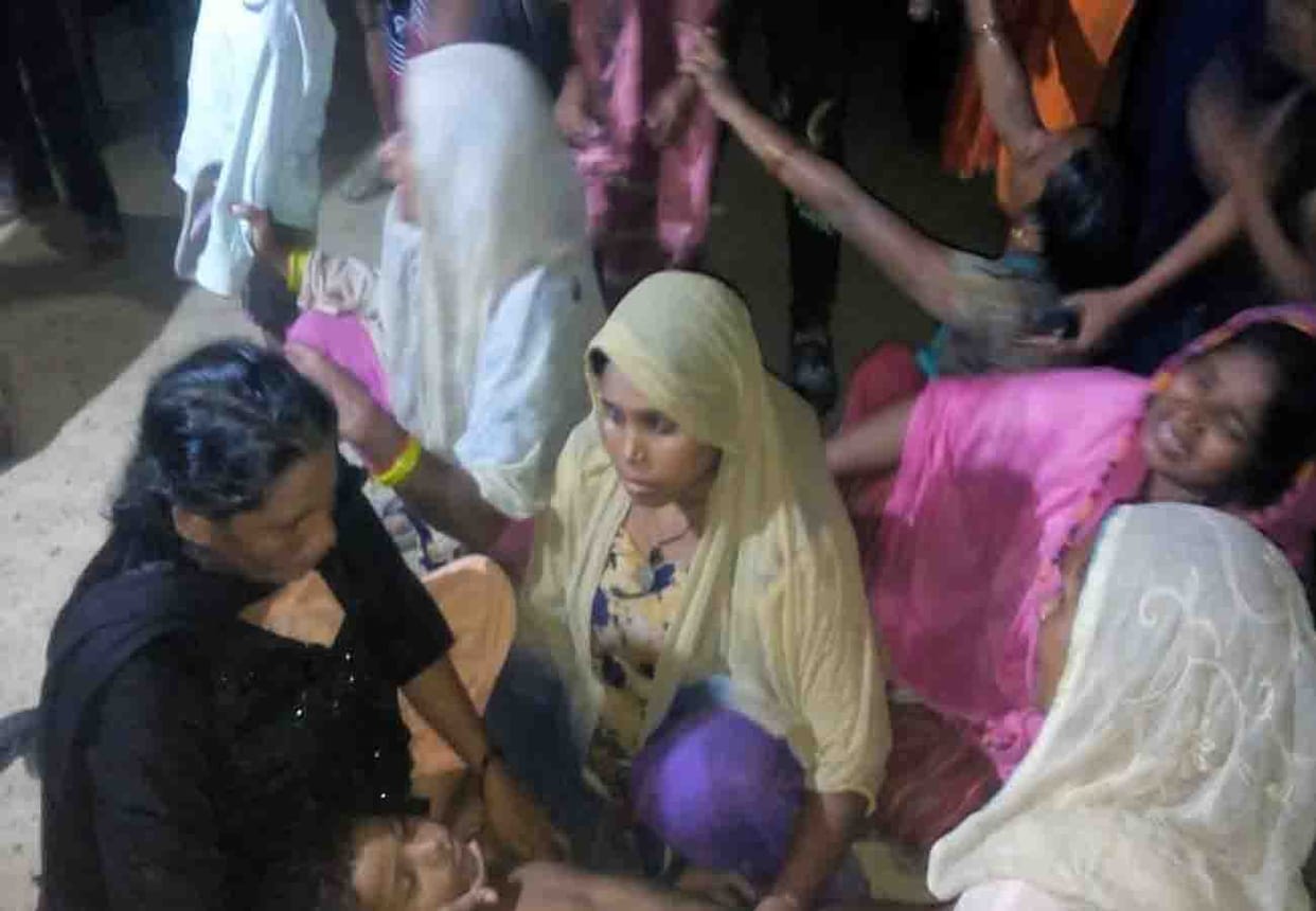 Two children drowned in a large mining pit  in unnao