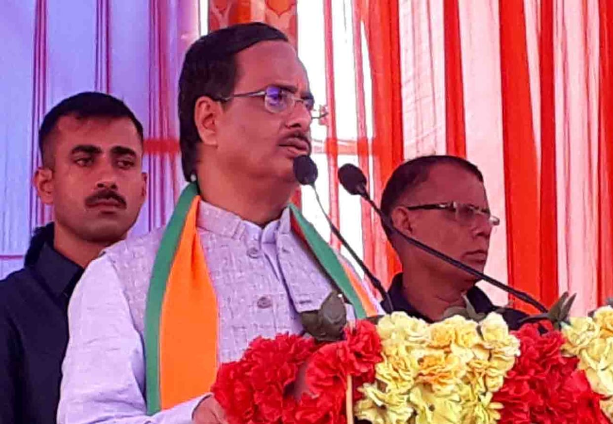 Deputy Chief Minister Dr. Dinesh Sharma big statement against Congress