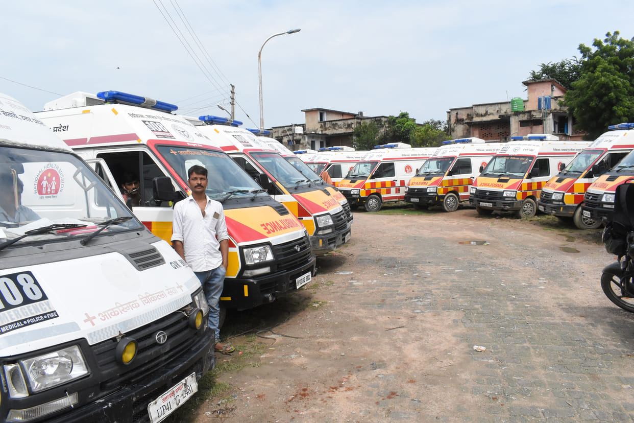 Ambulance did not go, patient upset