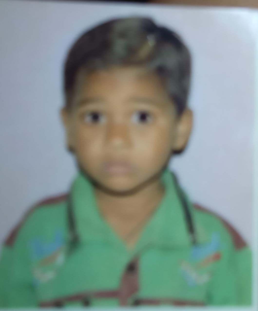 Child dies due to drowning in drain