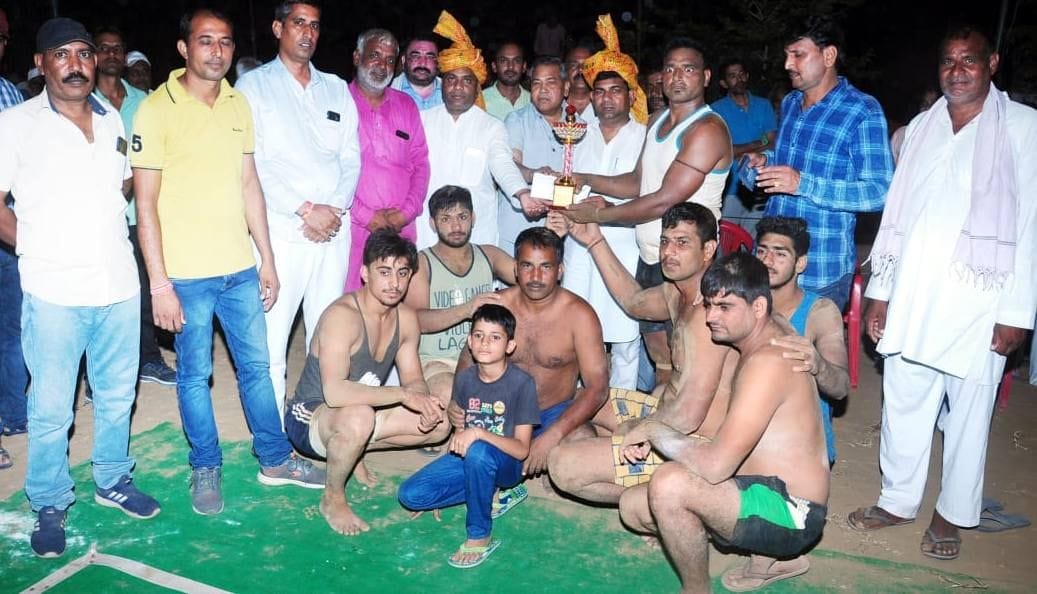 rajsthan team wins in volleyball