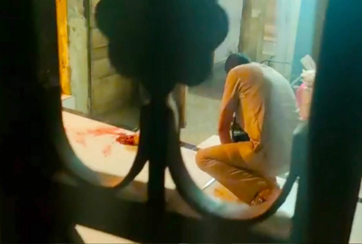Gurugram son stabbed mother father many times as he suspect of black magic by them father died