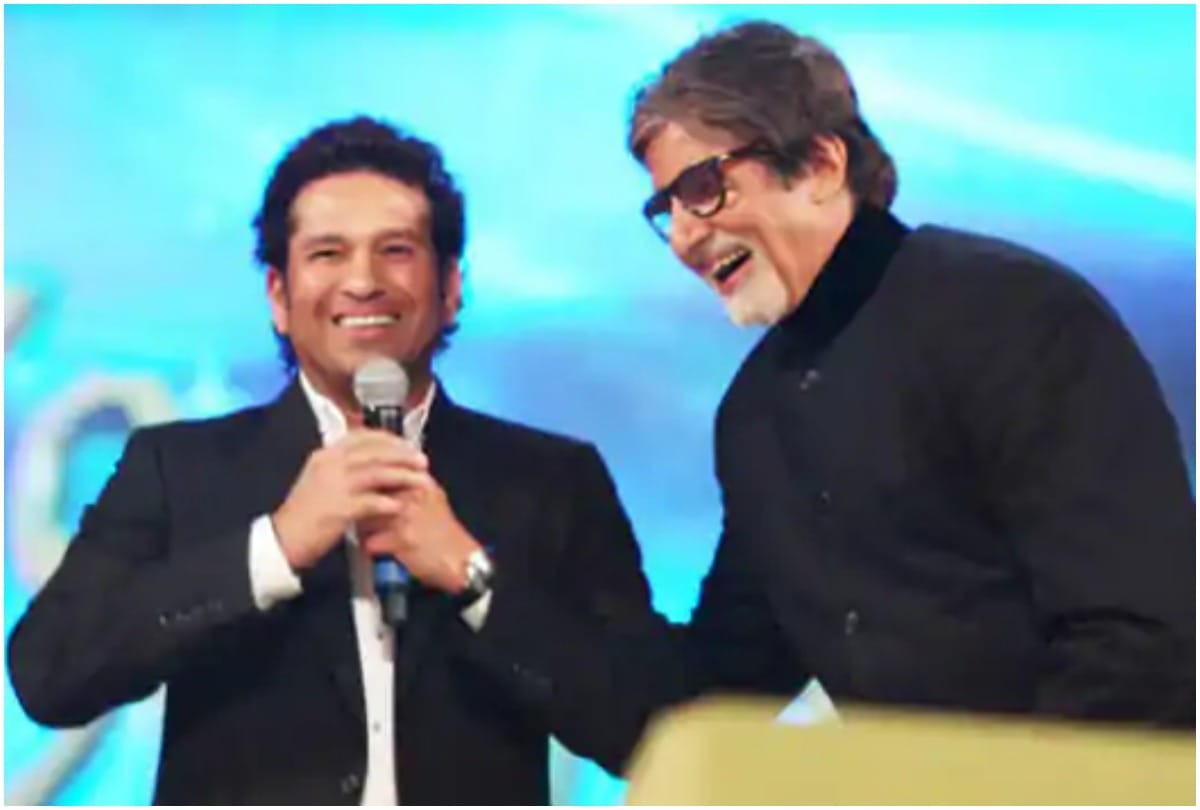 Sachin Tendulkar congratulates Amitabh Bachchan for winning Dadasaheb Phalke Award
