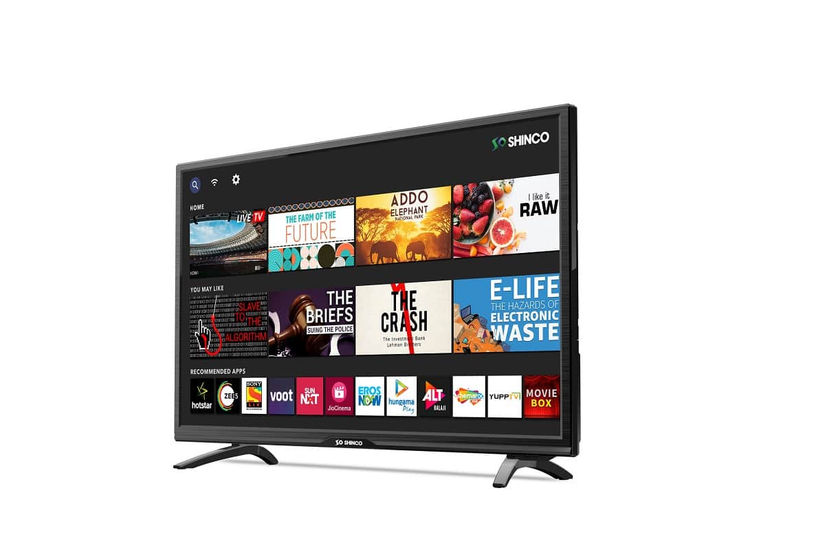 Amazon great India festival sale 2020 buy Shinco 32 inch Smart tv at only rs 3232 on 18th October 2020