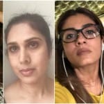 Madhuri Dixit,Meenakshi and Raveena