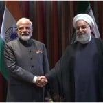 ईरान के राष्ट्रपति हसन रूहानी से मिले पीएम नरेंद्र मोदी