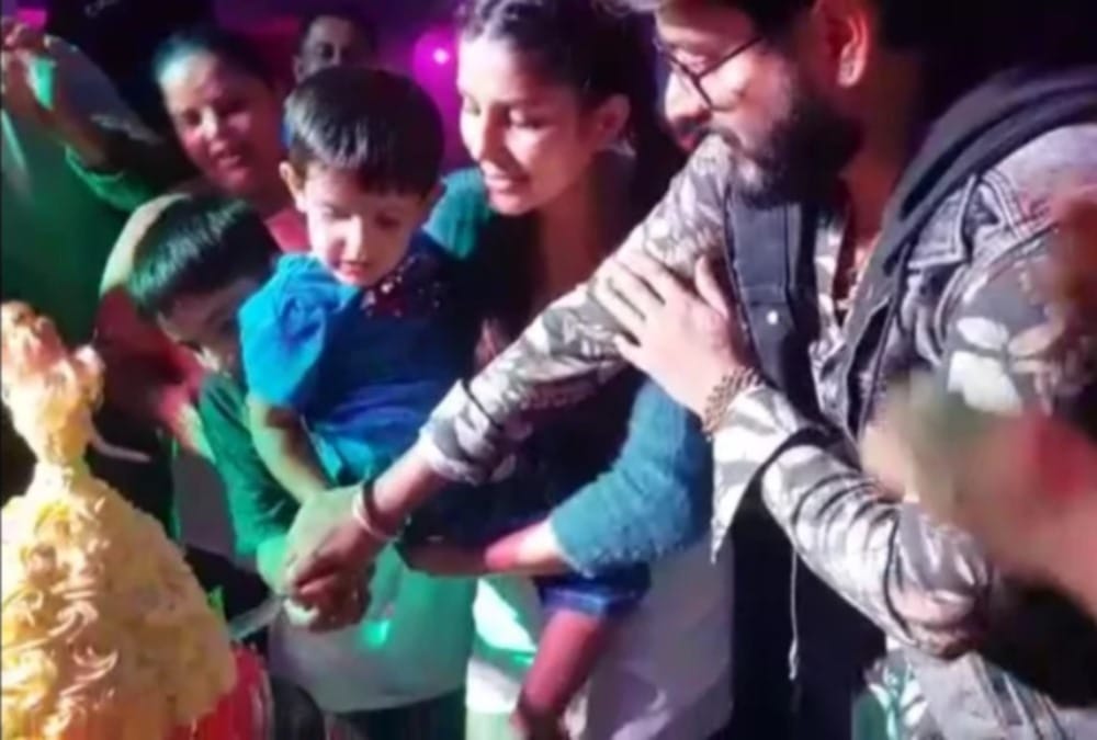 Sapna Choudhary celebrate Her birthday with family in ramnagar nainital