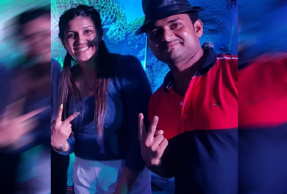 Sapna Choudhary celebrate Her birthday with family in ramnagar nainital
