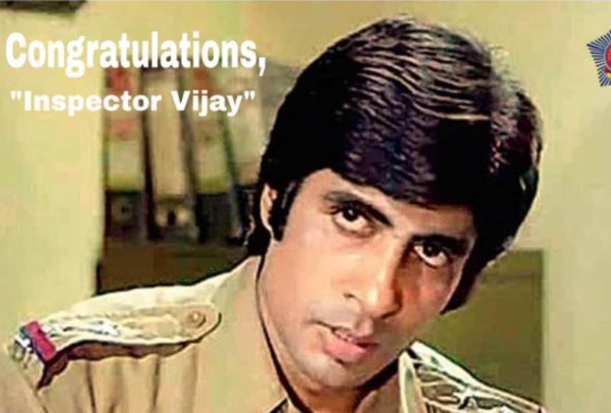 mumbai police wishes to amitabh bachchan for won dadasaheb phalke award