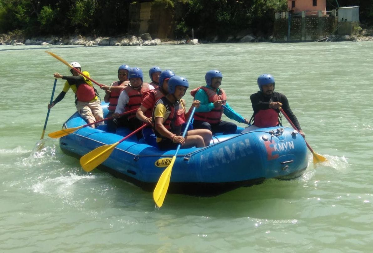 rafting training starts in bageshwar