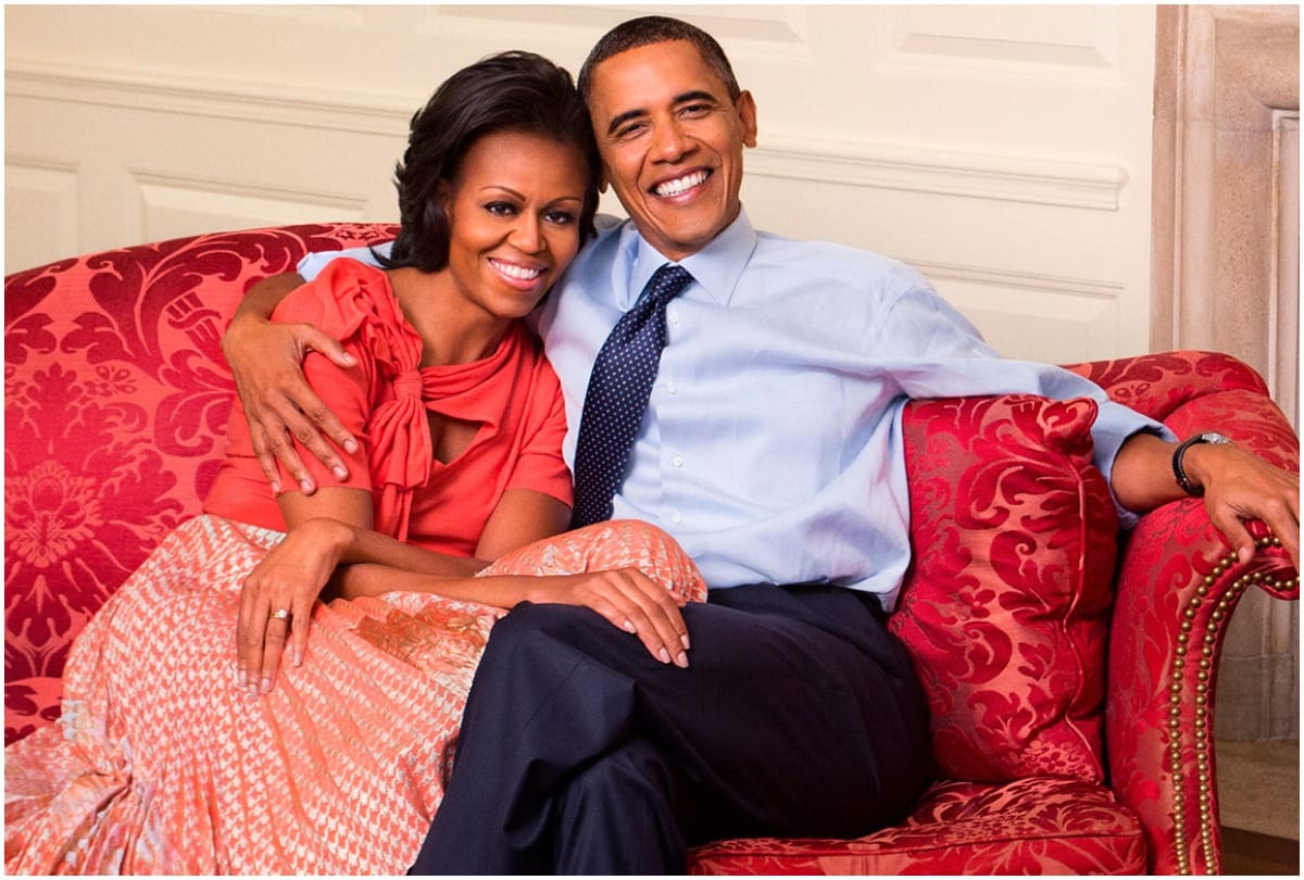 Barack Obama and Michelle Obama love story