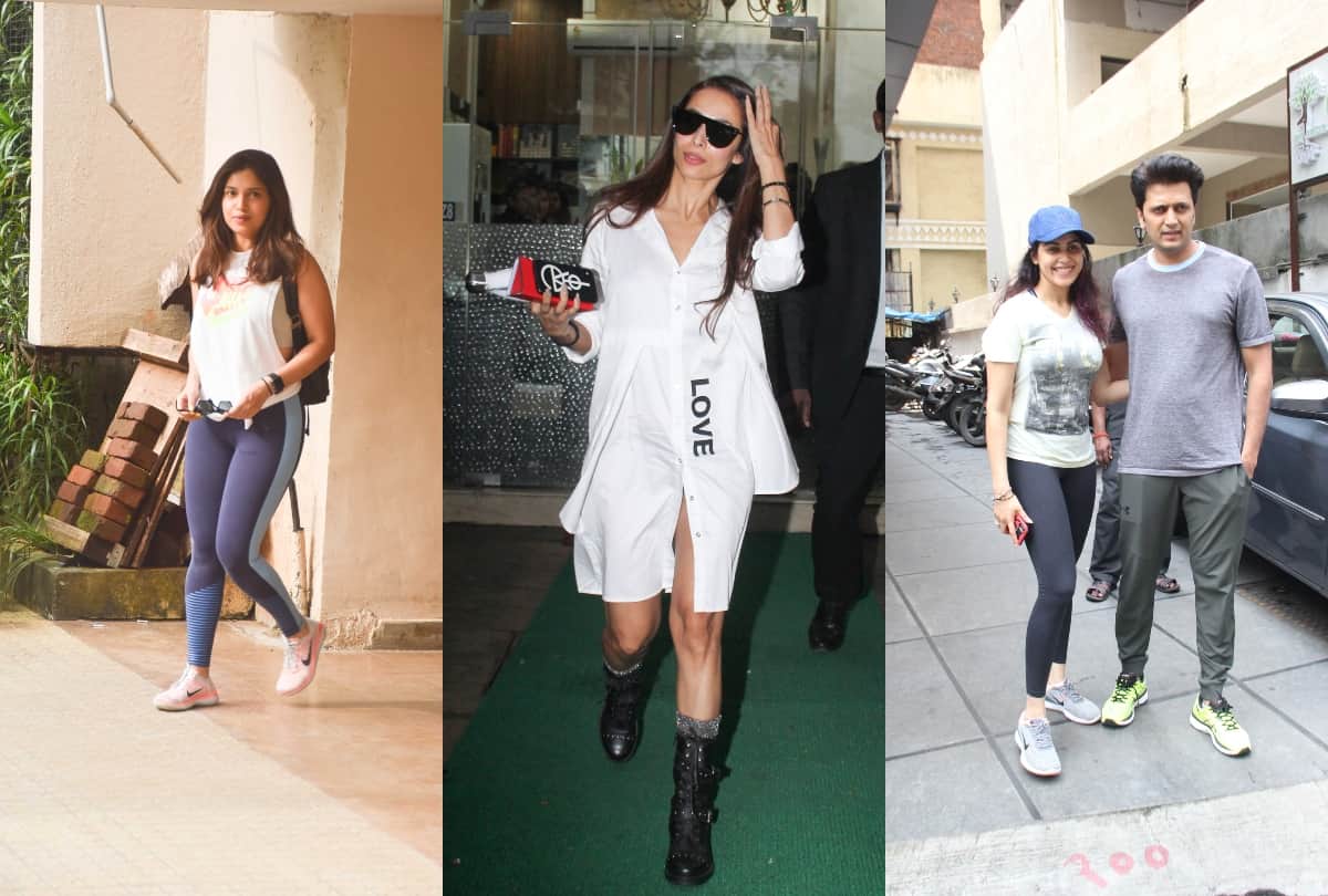 Disha Patani Riteish Deshmuk Malaika Arora Tara Sutaria Kartik Aaryan spotted in mumbai