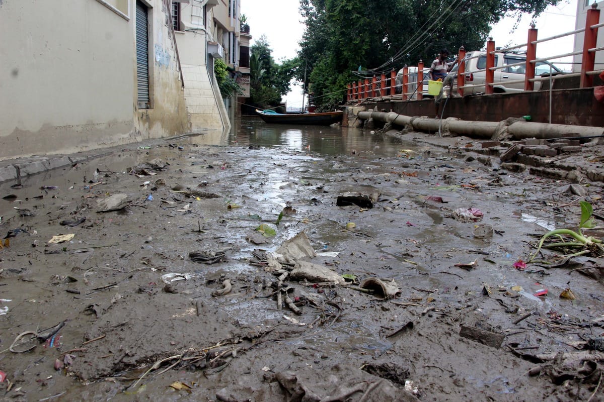 Ganga water level decreasing stop flood situation in purvanchal district varanasi