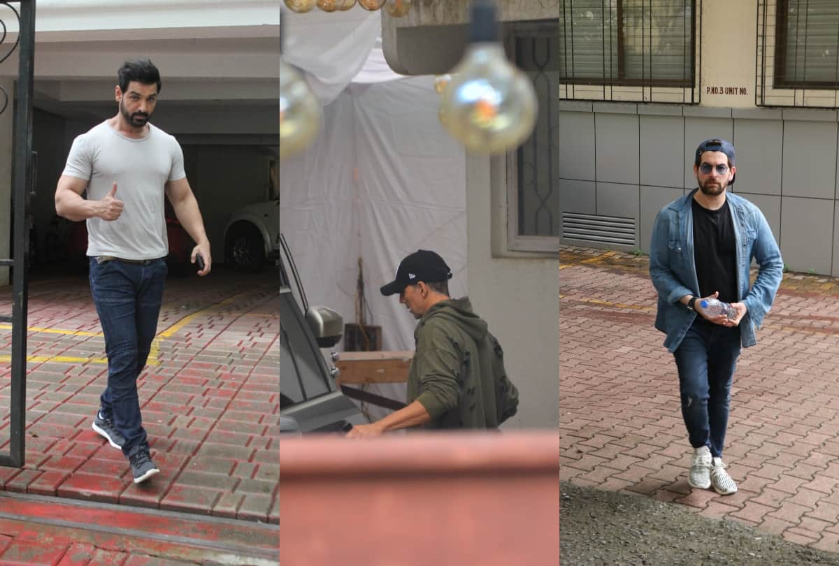 Disha Patani Riteish Deshmuk Malaika Arora Tara Sutaria Kartik Aaryan spotted in mumbai