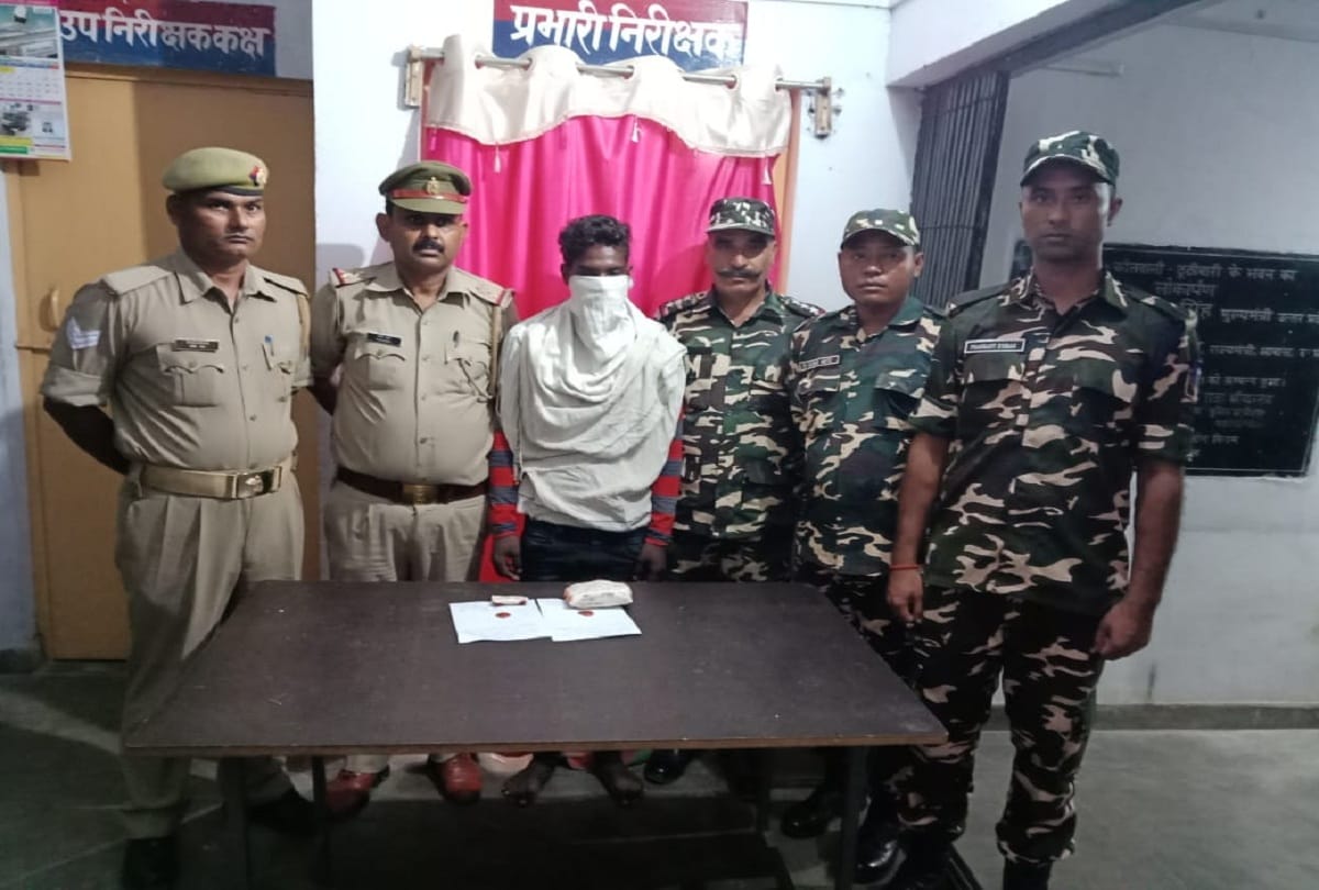 Drug smuggler arrested on Indo-Nepal border heroin worth two crore seized in Gorakhpur
