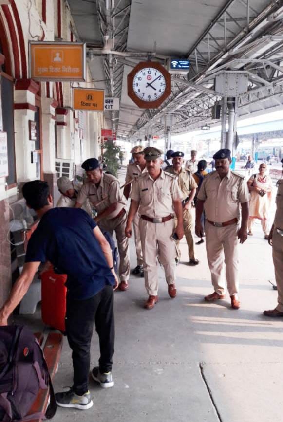 security on kalka railway station