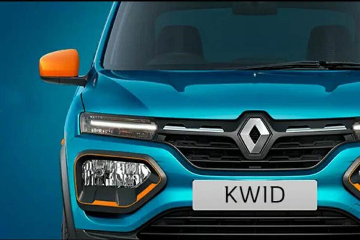 New Renault kwid facelift first image released to be launched in four variants