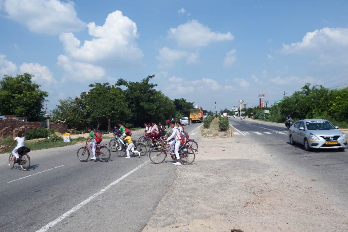 no service road and FOB on NH58
