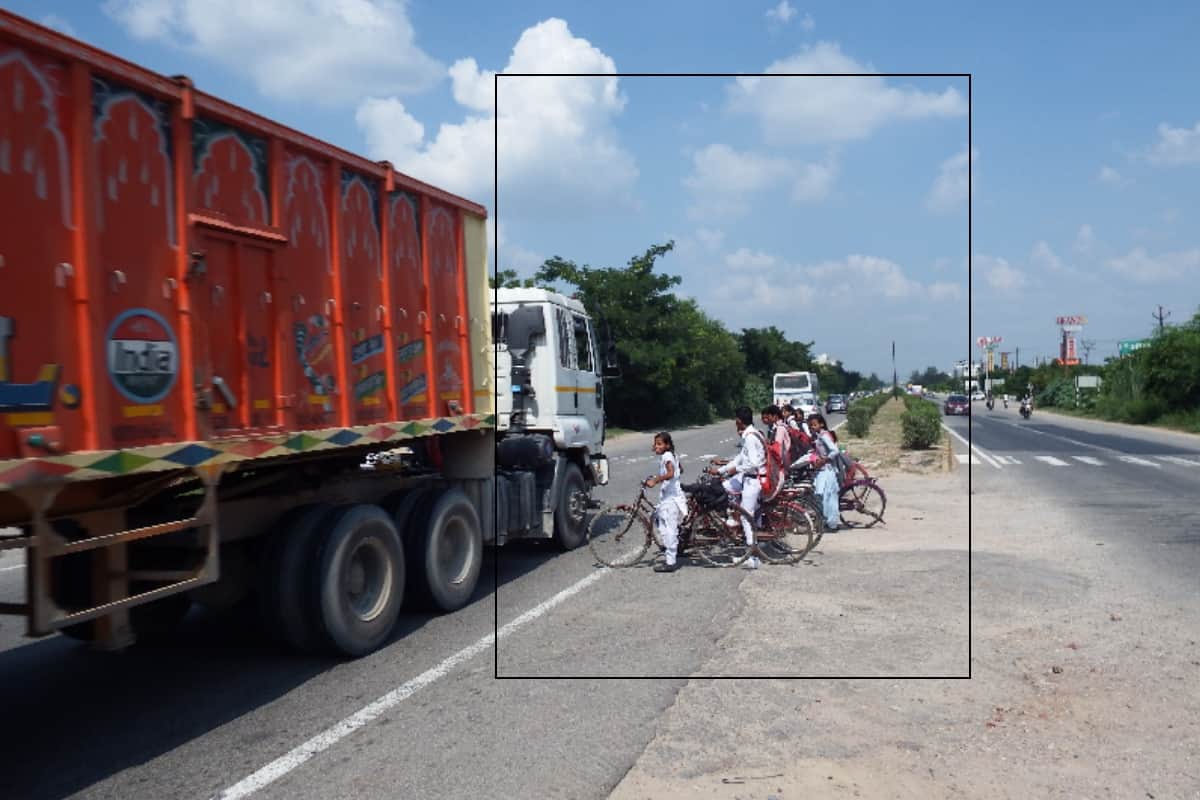 no service road and FOB on NH58