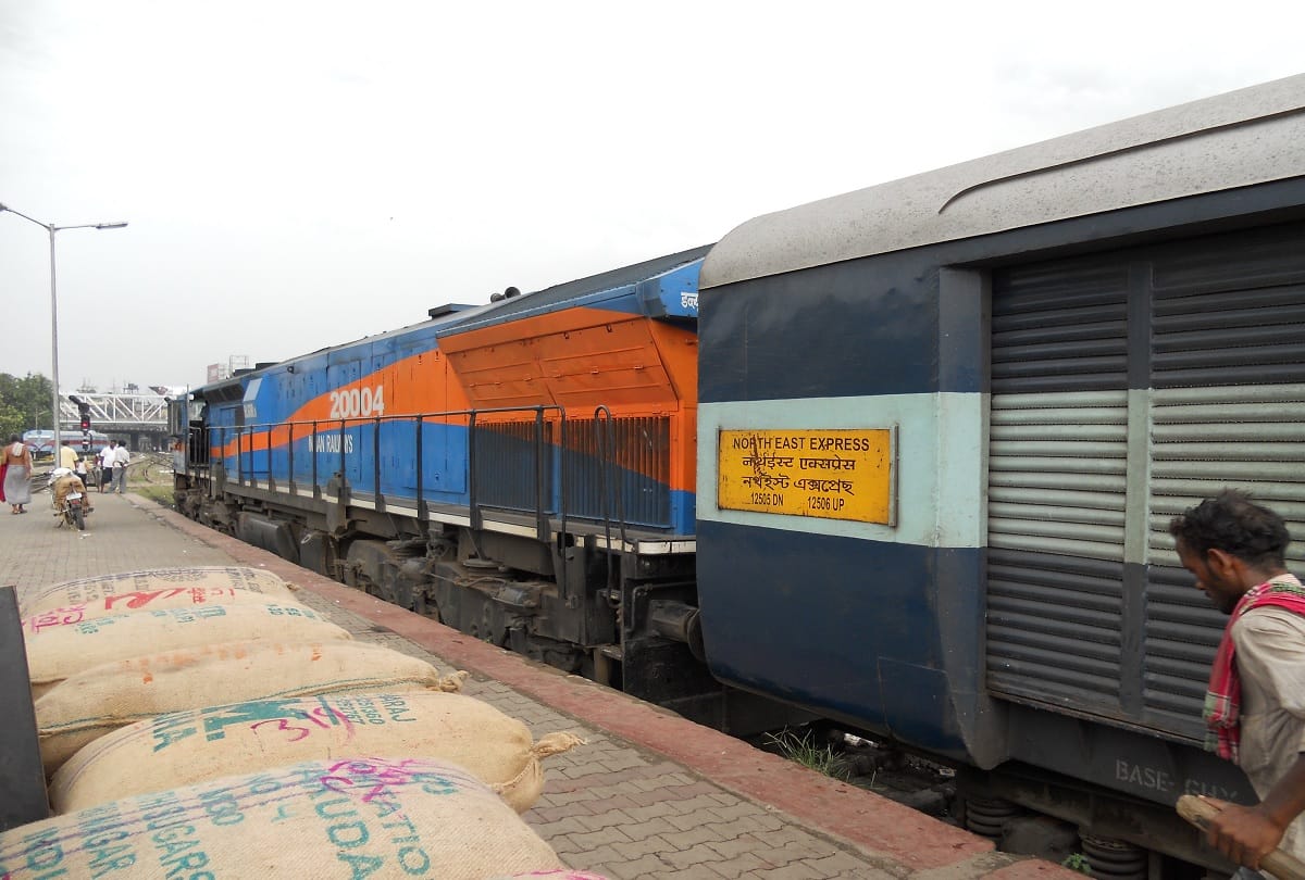 High Alert in Indian Railways Aligarh Junction Northeast Express train