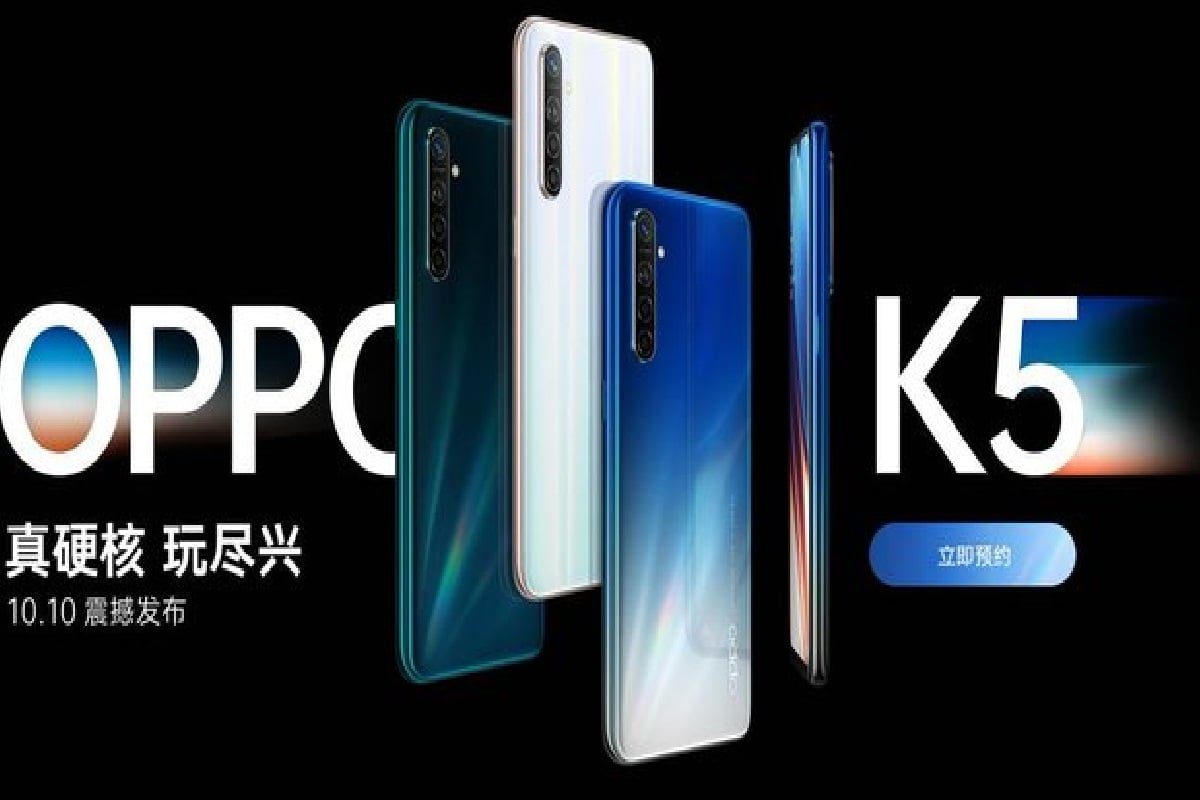 Oppo K5 Launch Date Revailed Lauch With Reno Ace On 10 October Know Price Specifications