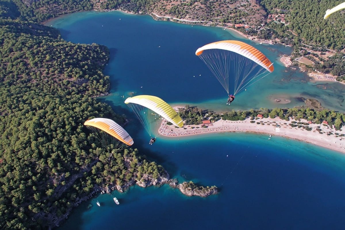visit best spots for paragliding sports adventure in India