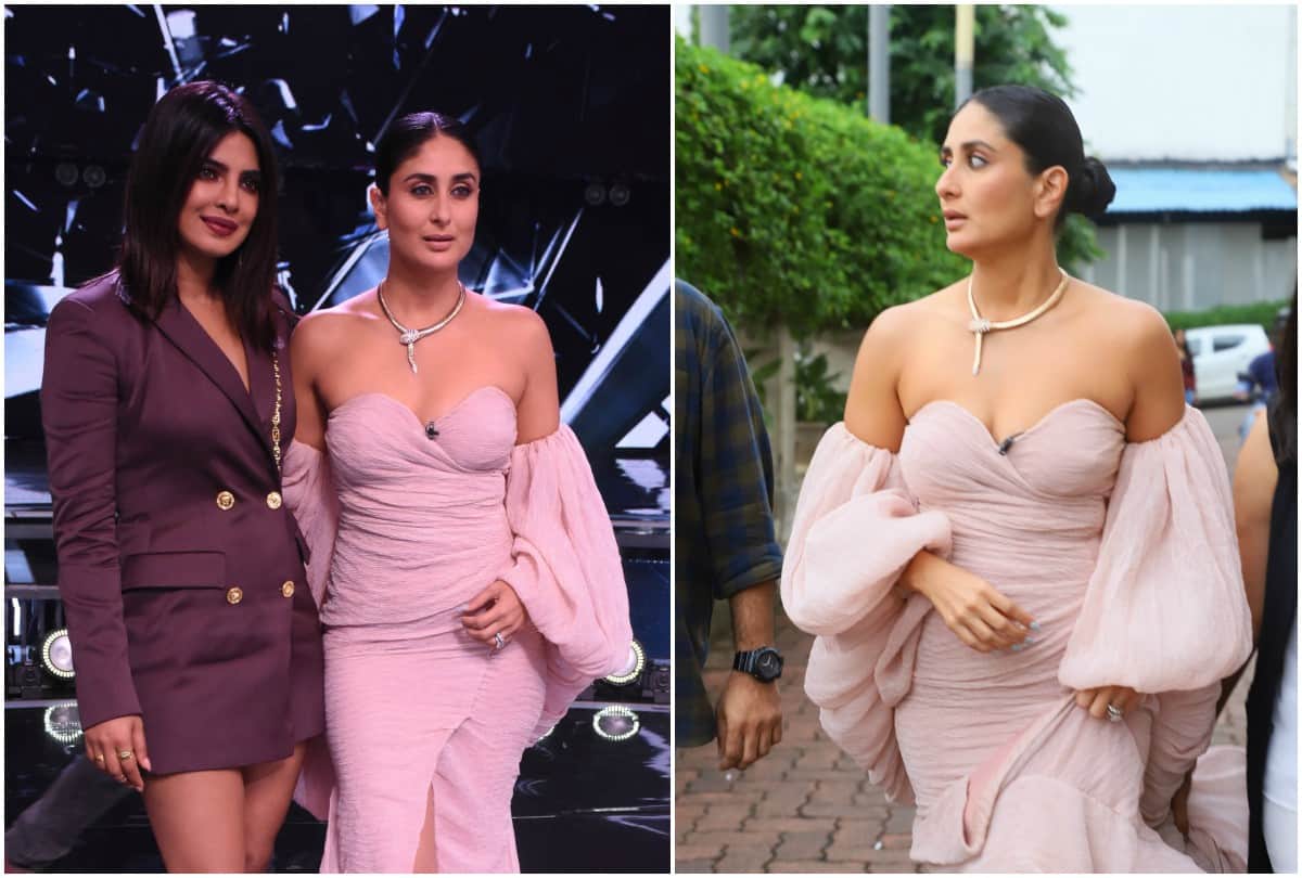 Kareena Kapoor Khan wore 38 lakh rupees neck piece while Priyanka Chopra reached DID set