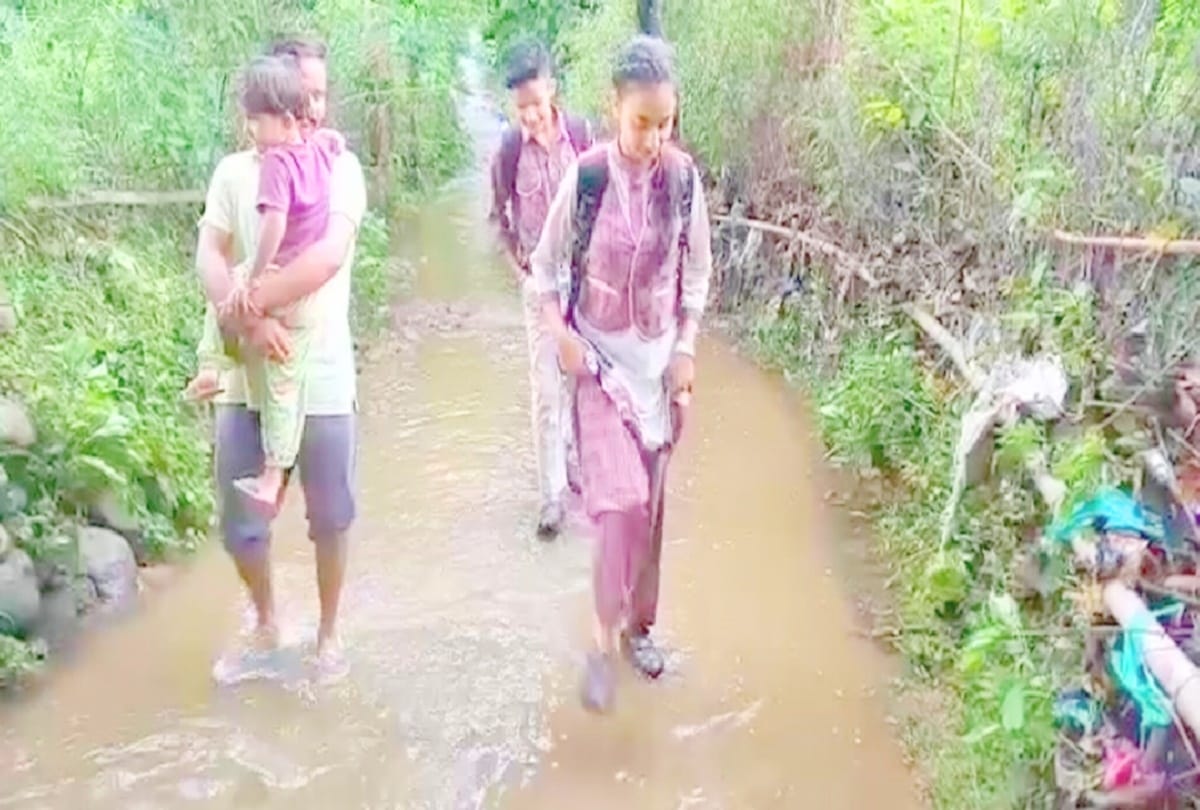 Heavy rain in Kangra, warning of heavy rain in Himachal for two days