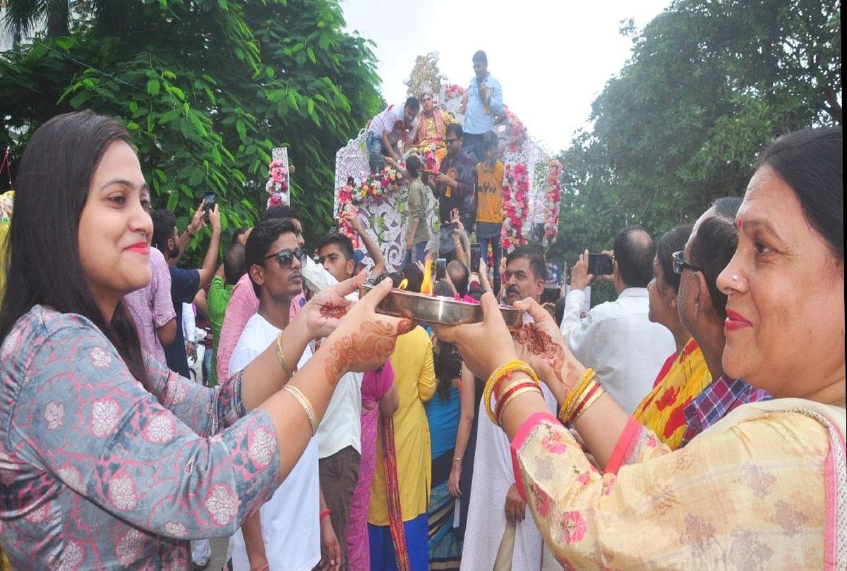 tulsi saligram vivah in janakpuri mahotsav 2019 agra