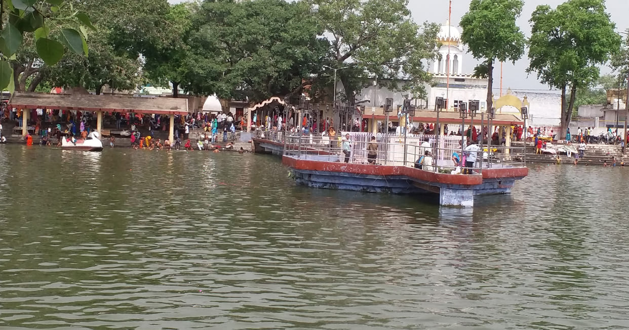 ganga, water labale