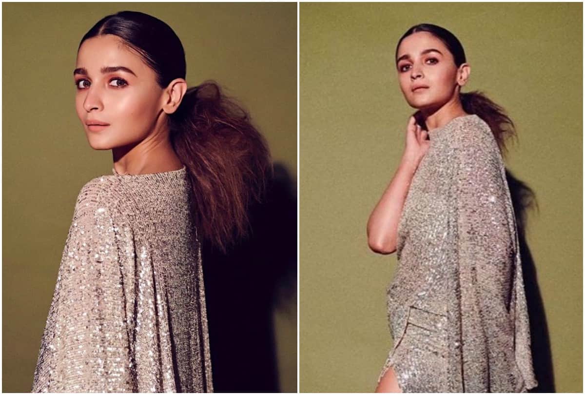 this bride wore alia bhatt striped saree designed by sabyasachi for pre engagement ceremony