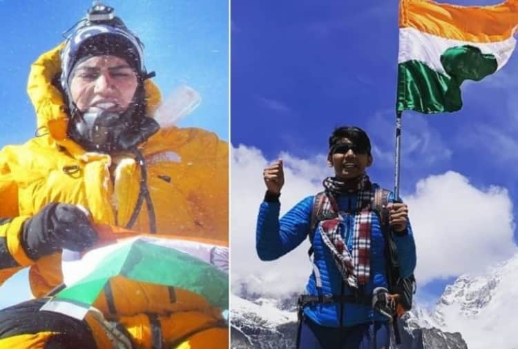 Anita kundu hoisted the indian flag on Mount Manaslu peak