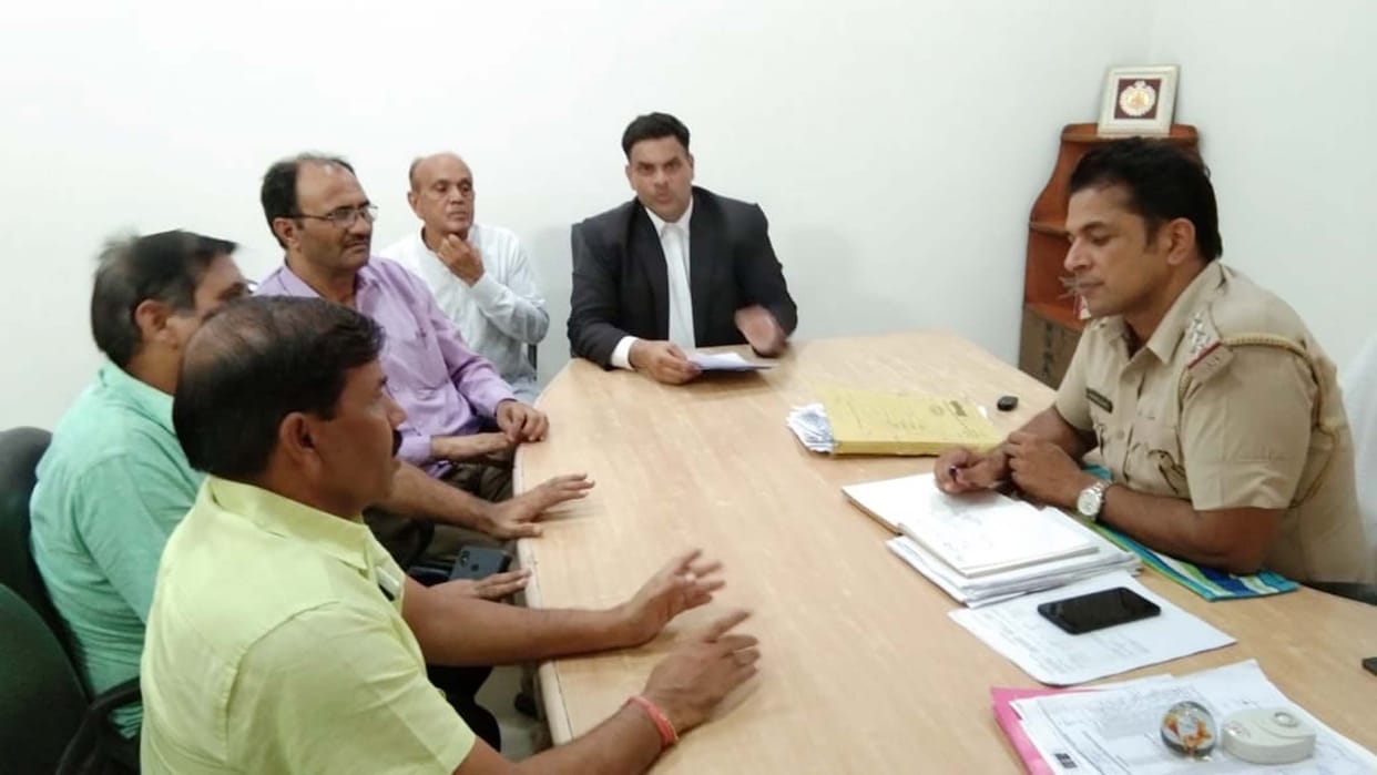 police and rwa joint meeting on security issues