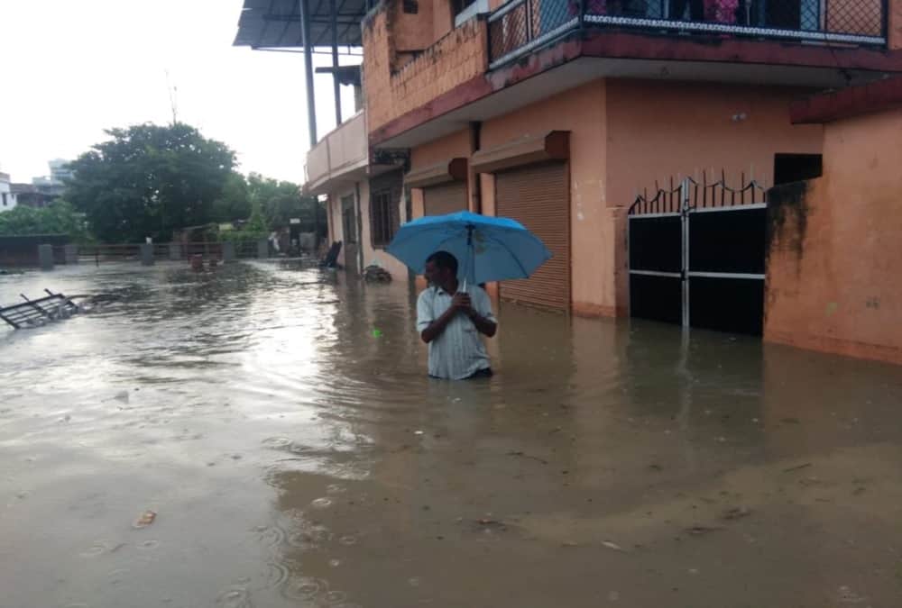 Flood Like Conditions in dehradun after High rainfall and cloudburst Information