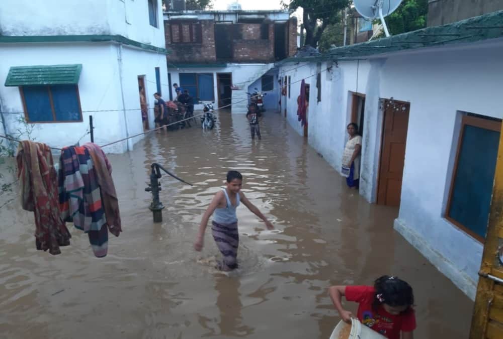 Flood Like Conditions in dehradun after High rainfall and cloudburst Information