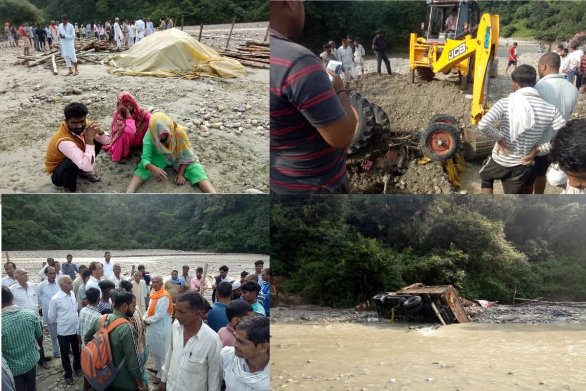 Flood, one died and many injured in saharanpur after flood in shakumbhri devi