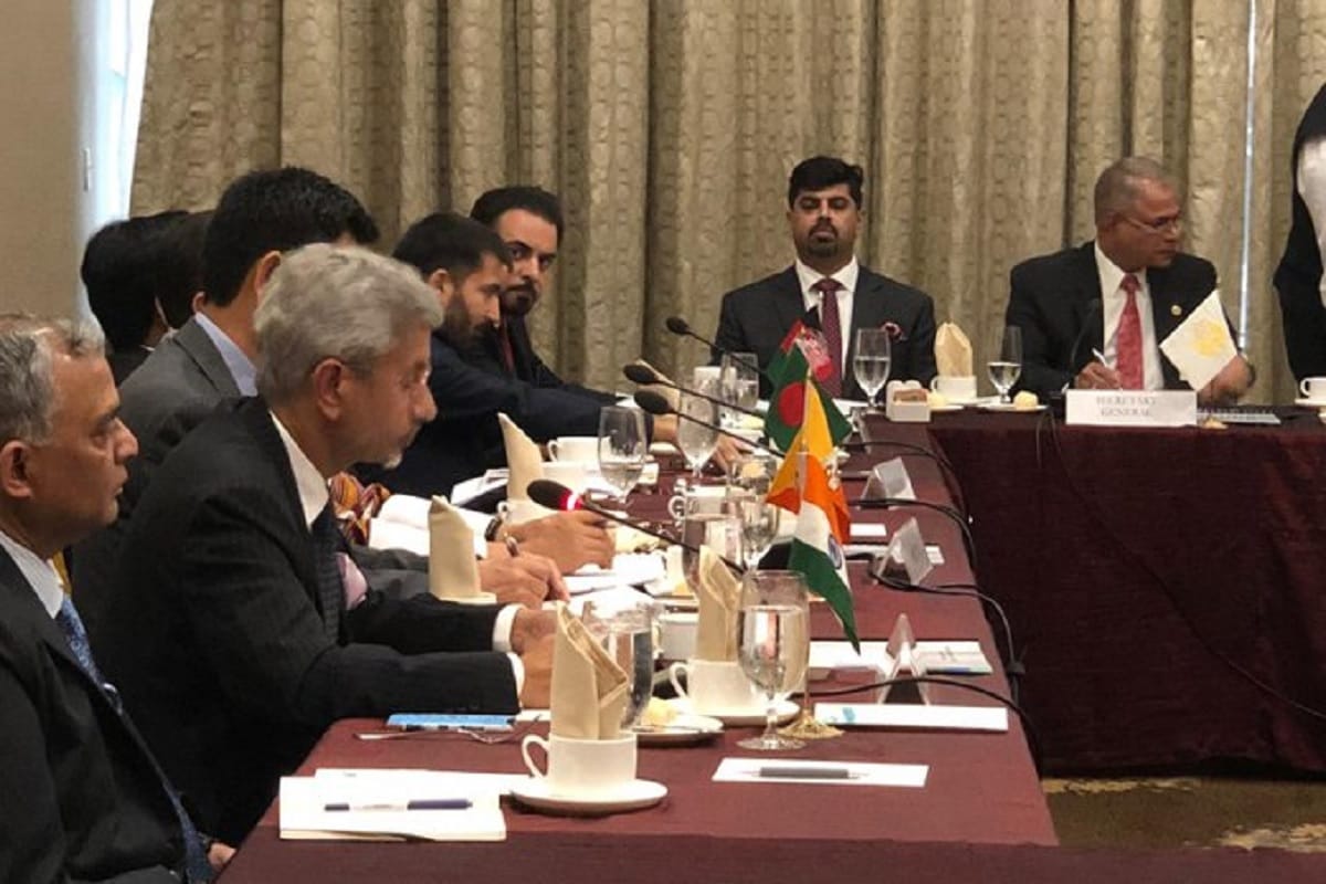 S. Jaishankar took part in SAARC meeting, Pakistan did not put background on any disputed map