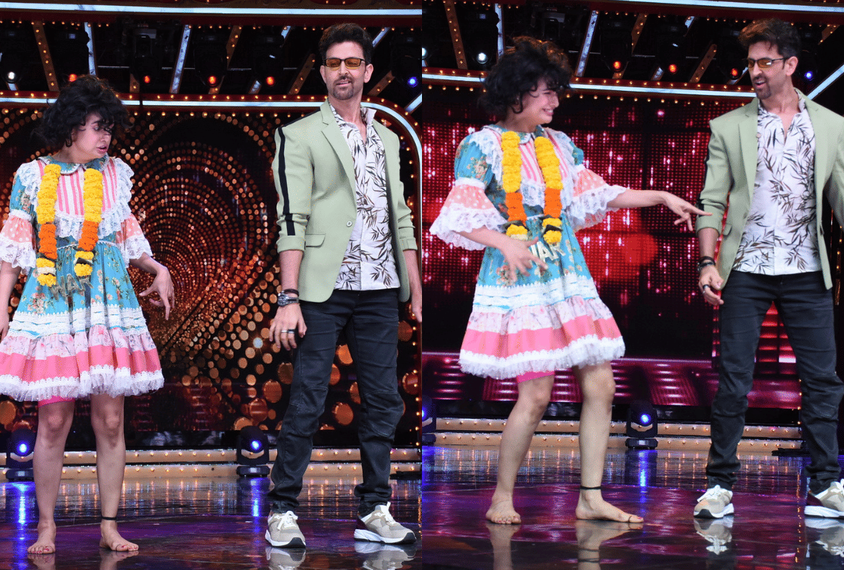 hrithik roshan perform as koi mil gaya character rohit mehra on nach baliye 9