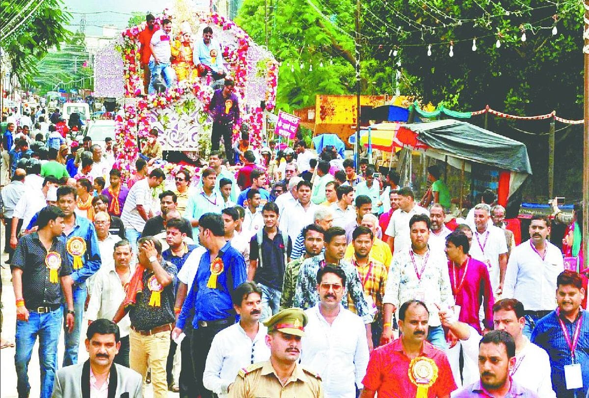 ram barat warm welcomes in janakpuri mahotsav 2019 agra
