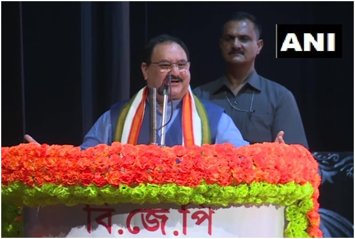JP Nadda hits out at Mamata Banarjee and Rahul Gandhi says Mamata on her way out