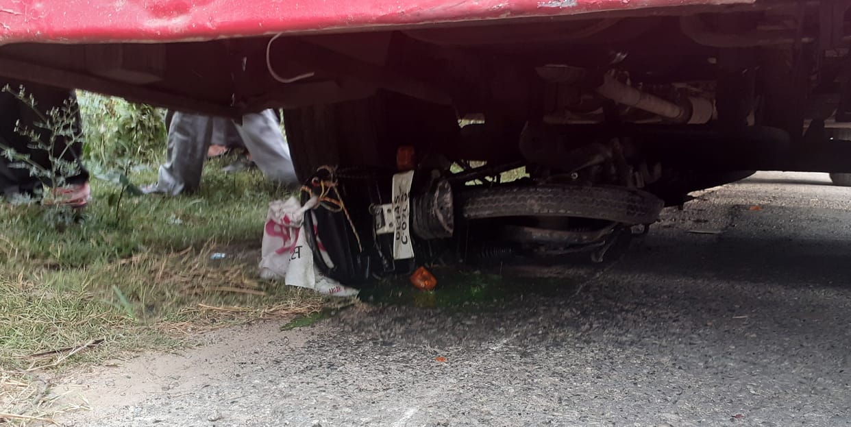 two persons are dead in the road accident and five injured