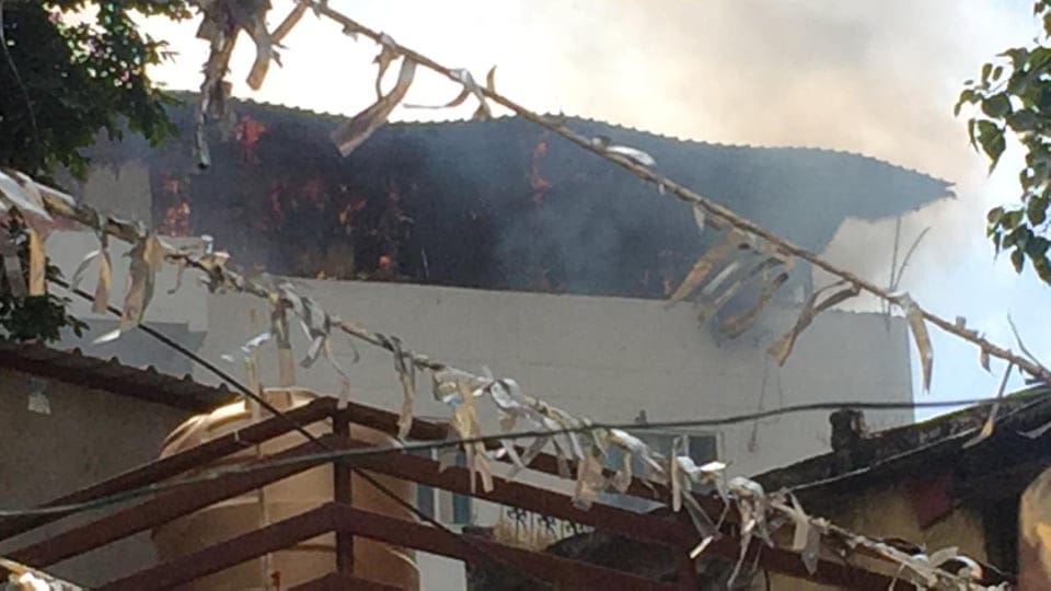 Fire Broke Out in Rishikesh Hotel Building