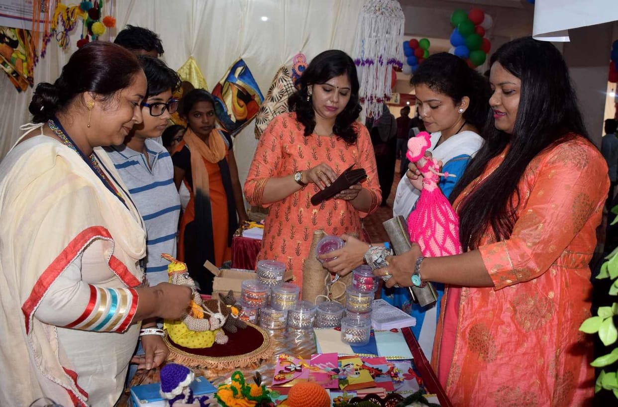 People got information about product and technology from exhibition