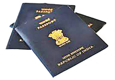 Police verification for passport through app at home