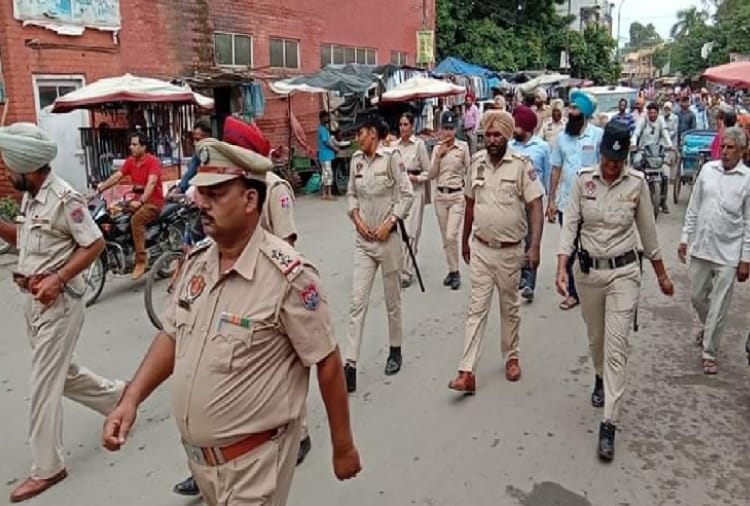 High Alert In Punjab, Police officials visits Pathankot