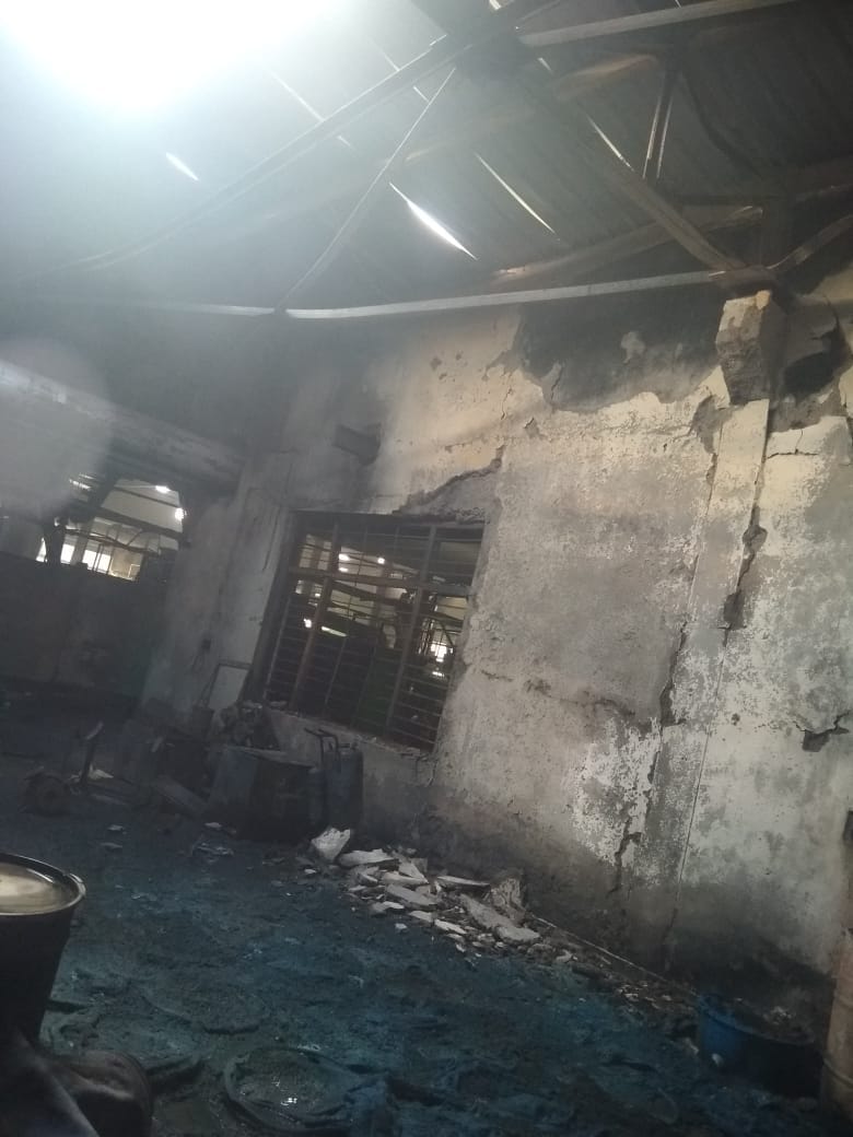 factory fire