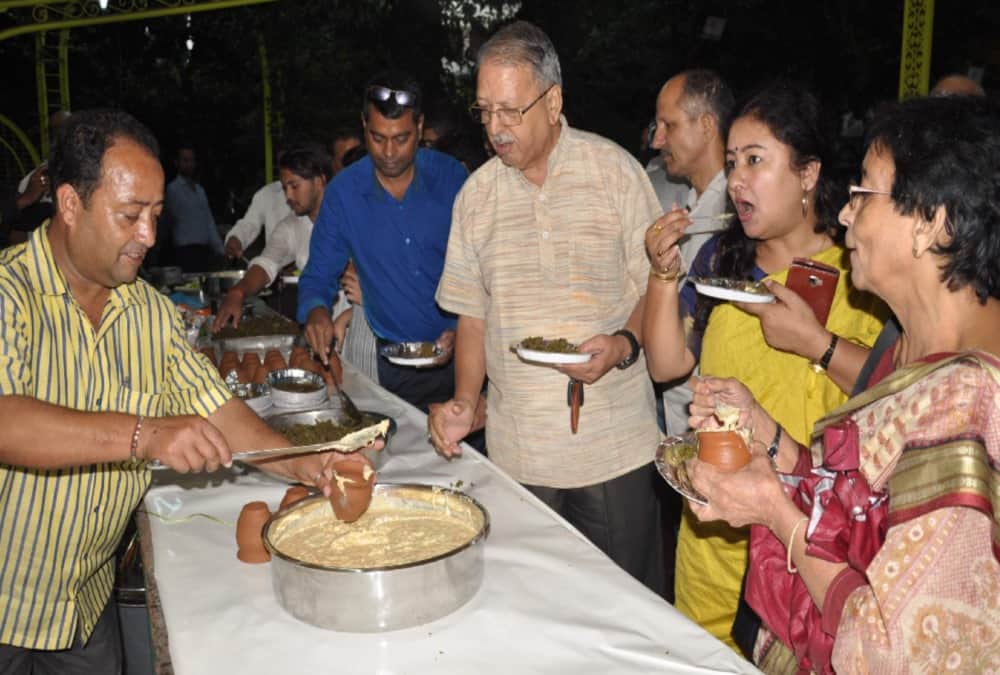 Congress Workers heavy Crowd in Harish rawat kheera kakdi party in dehradun
