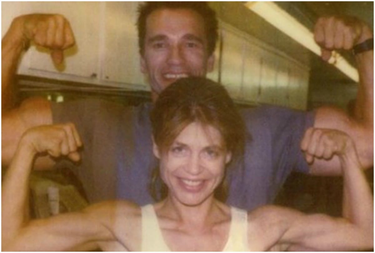 Arnold Schwarzenegger shared picture Linda Hamilton