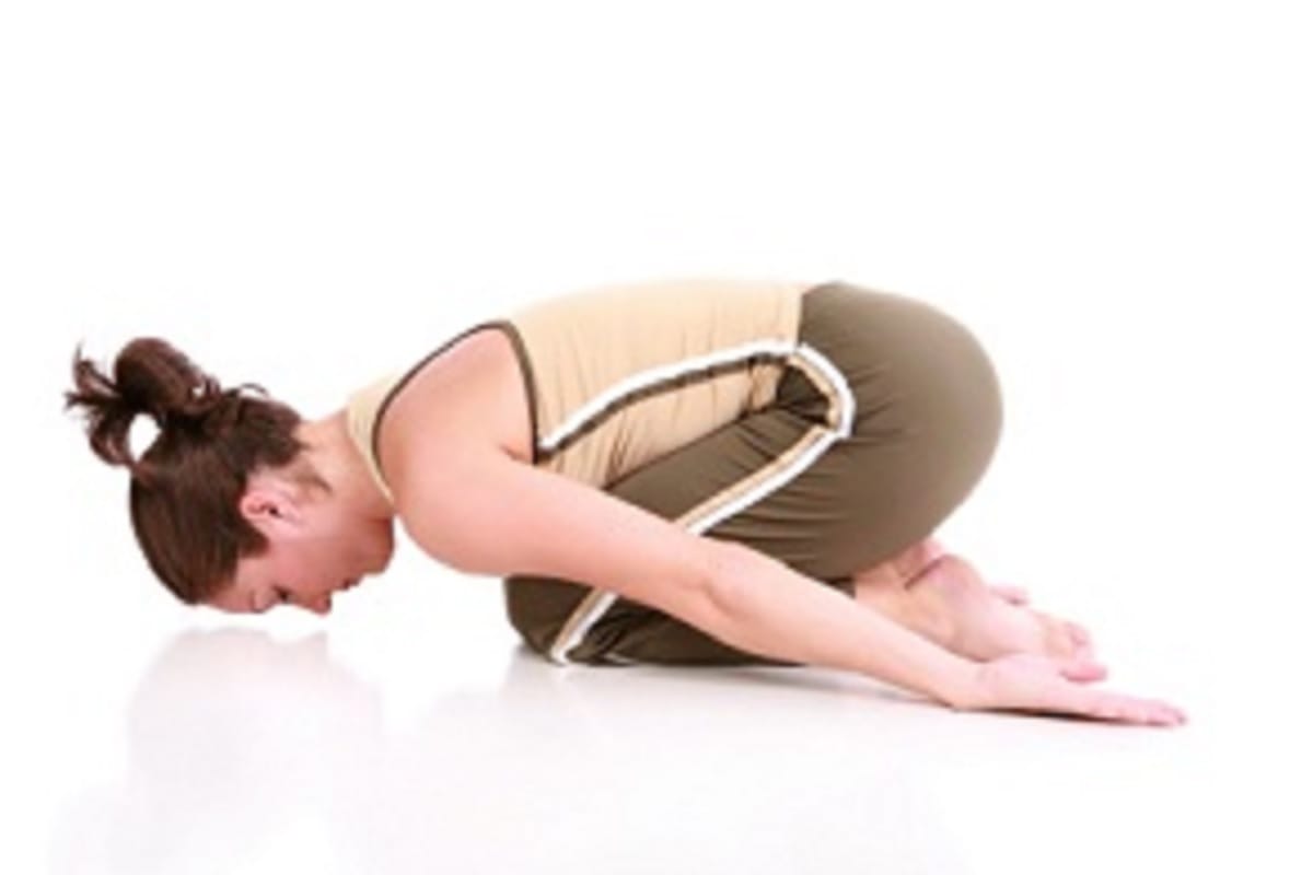 balasana child pose yoga asanas for reduce belly fat