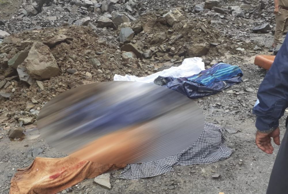 Punjab Pilgrims Killed after Stone Fall on Tempo traveller on badrinath Highway photos